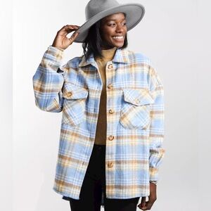 SALE🎉 Buckle Flannel Jacket